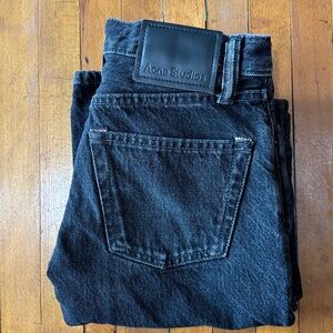 Acne Studios Black 1997 Vintage Button Fly Inseam 28 Size 24